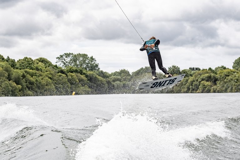 Scott Lees at the 2022 Malibu Boats UK Wakeboard And Wakesurf Nationals - Photo Mantis Pro Media